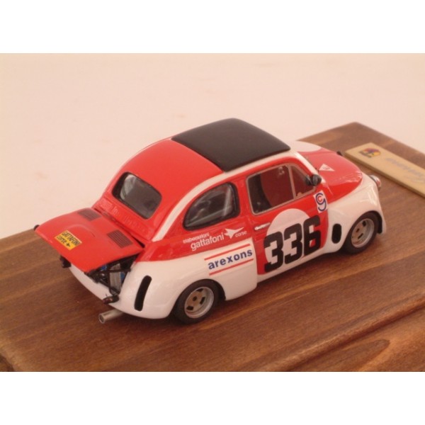 Fiat 500 Giannini 700 Silhouette Gattafoni Corse Gr.5 #336 Passo dello Spino 1979 - Special Built 1:43 